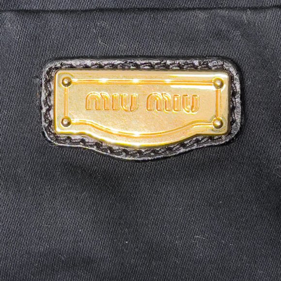 Miu Miu Black Vitello Bag - Picture 8 of 8